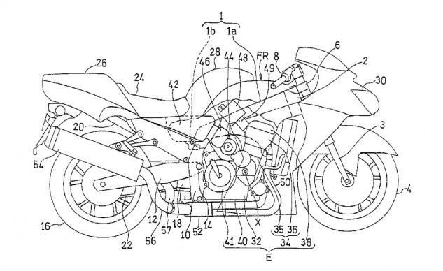 Kawasaki представили новый двигатель с турбонагнетателем
