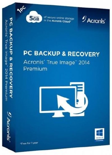 Acronis True Image 2014 Standard | Premium 17 Build 6614 RePacK by D!akov (Cracked)