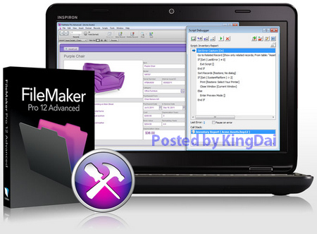 FileMaker Pro Advanced v12.0.5.503 MAC OSX HOTiSO