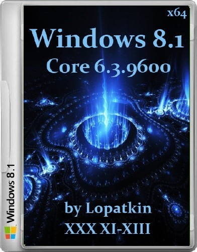 Microsoft Windows 8.1 Core 6.3.9600 XXX XI-XIII (x64/2013/RUS)