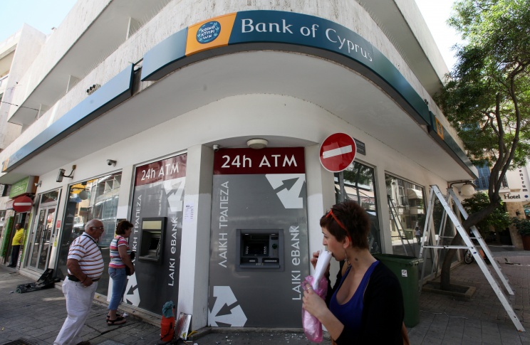Потери Банка Кипра за первое полугодие 2013 года составили 1,8 млрд евро