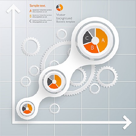 Дизайн шаблонов для бинеса, инфографика | Design templates for enterprises, infographics 9, вектор