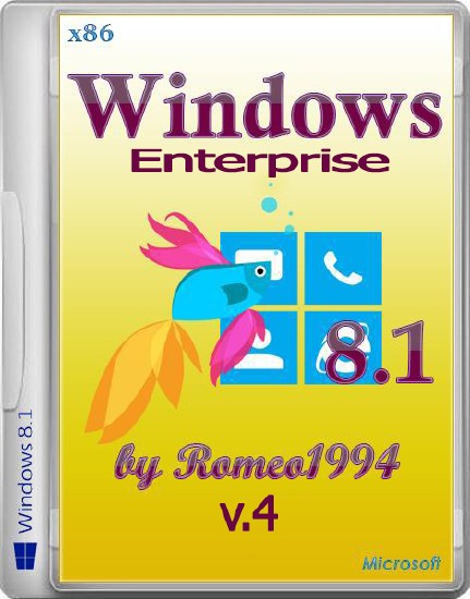 Windows 8.1 Enterprise x86 v.4 by Romeo1994 (2013/RUS)