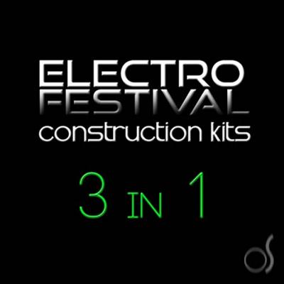 O! Samples O! Electro Festival Kits 3-in 1 WAV MiDi
