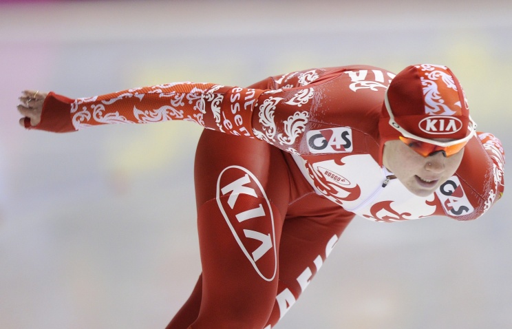 Российская конькобежка Ольга Фаткулина стала третьей на дистанции 500 м на этапе КМ