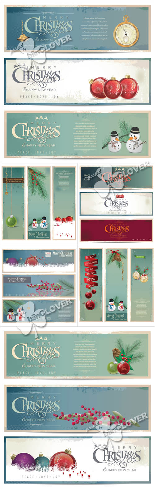 Christmas banners 0533