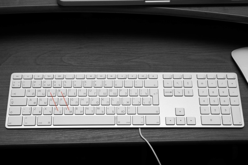 Apple Keyboard Aluminium (MB110) - приказала долго жить!