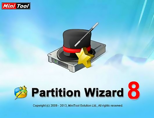 MiniTool Partition Wizard Professional v8.1 (2013/Rus)