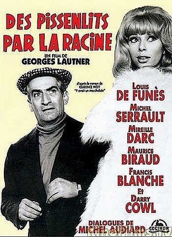 Игра в ящик / Des pissenlits par la racine (1964) DVDRip