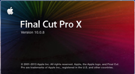 Apple Final Cut Pro X 10.0.8 with Motion 5 v5.0.7  - Mac OSX