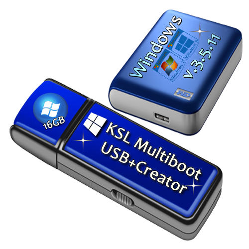 KSL Multiboot USB+Creator v.3.5.11 x86/x64 (2013.12/Multi/RUS)