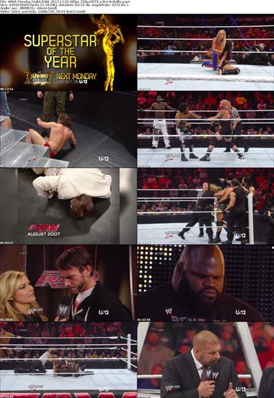 WWE Monday Night RAW 2013 12 02 60fps 720p HDTV x264-losbdks mp4