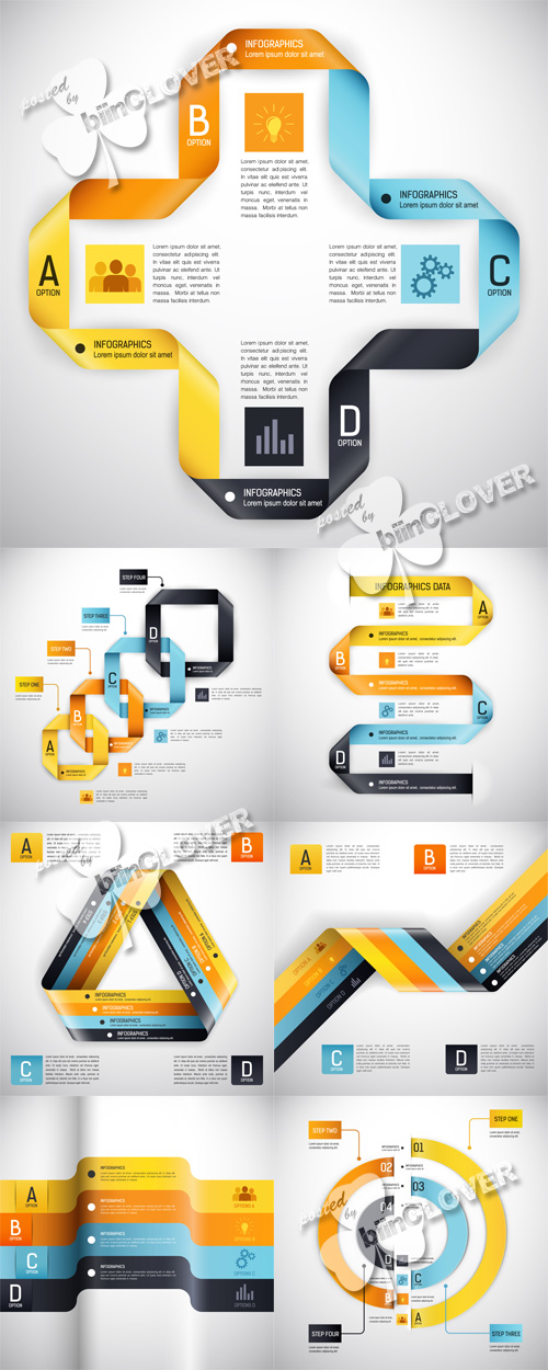 Design template for infographics 0536