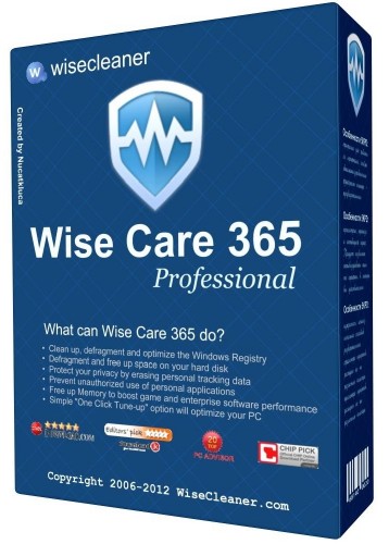Wise Care 365 Pro 2.88 Build 232 + код активации (Portable) 2013RUEN