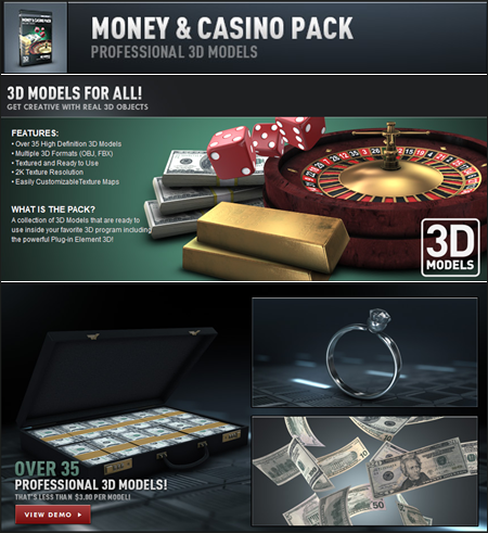 [3DMax]   Videocopilot Money & Casino Pack