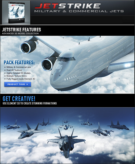Video Copilot - Jet Strike EXTRAS - 3D File :31.December.2013