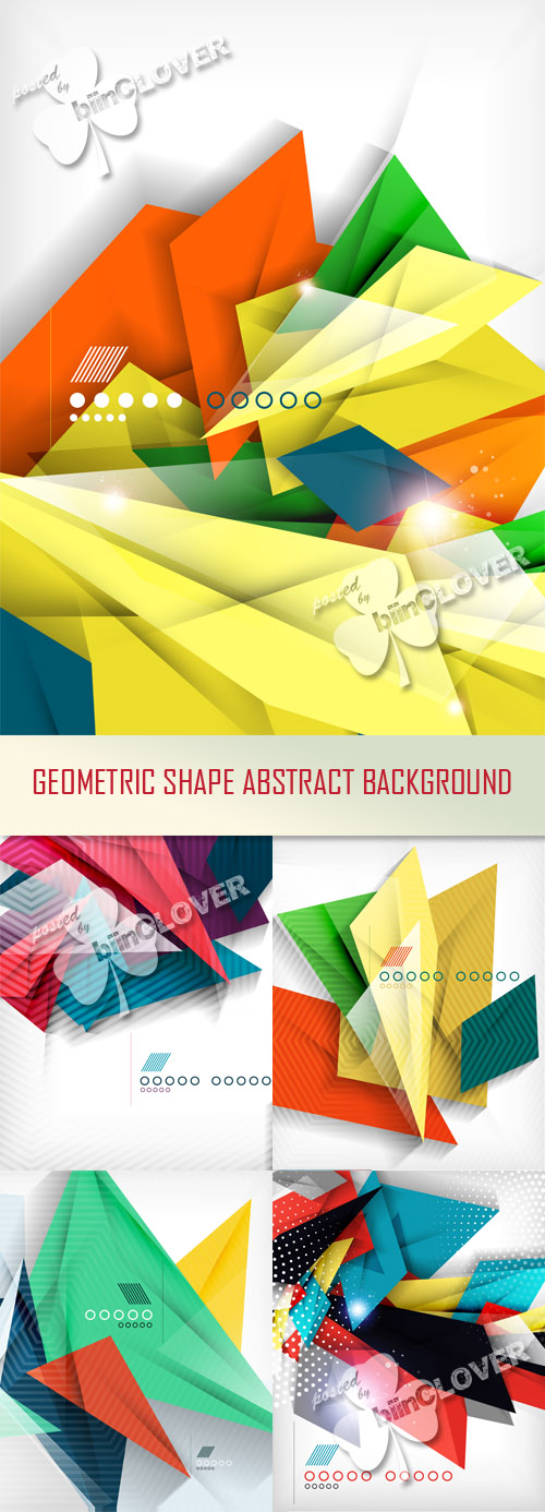 Geometric shape abstract background 0538