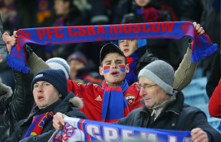 На футбольном матче "Виктория" - ЦСКА ожидается более 1200 российских болельщиков