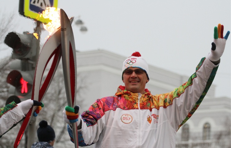 В 70-й день эстафеты олимпийского огня он побывает в Каменск-Уральском и Кургане