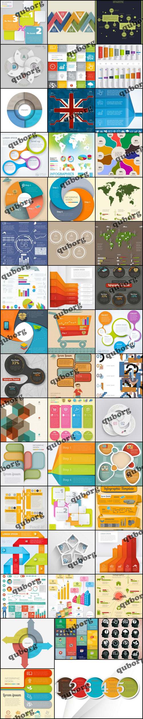 Stock Vector - Infographics Collection 79