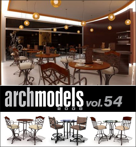 [3DMax] Evermotion Archmodels vol 54