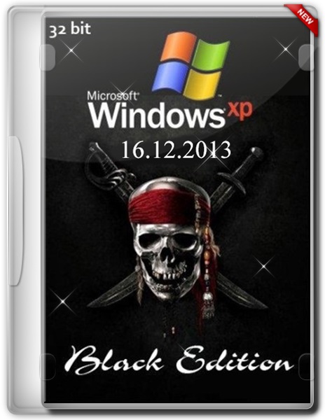 Windows XP Professional SP3 Black Edition 16.12.2013 (х86/ENG/RUS)