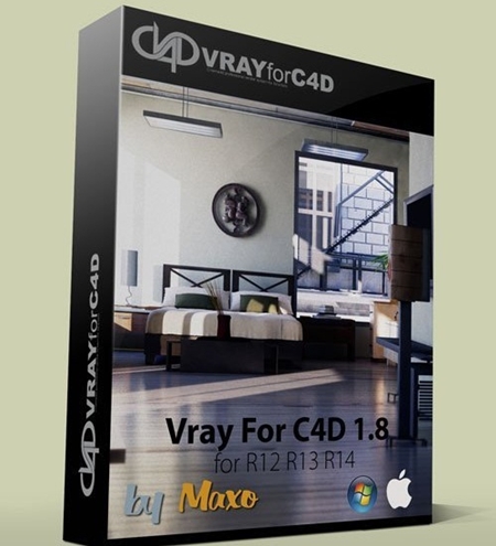 Vray For C4D v1.8 Win :January 1, 2014