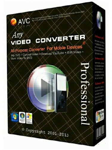 Any Video Converter Professional 6.0.3