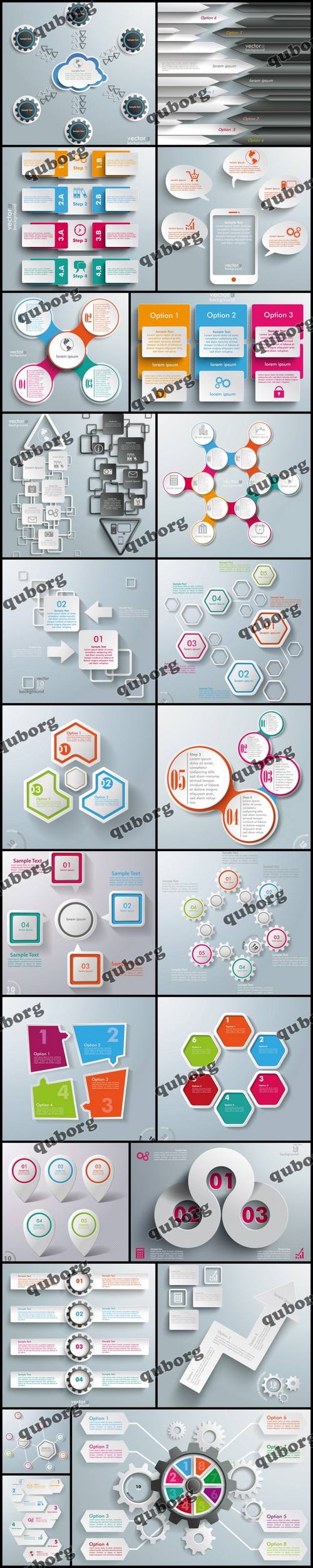 Stock Vector - Infographics Collection 81