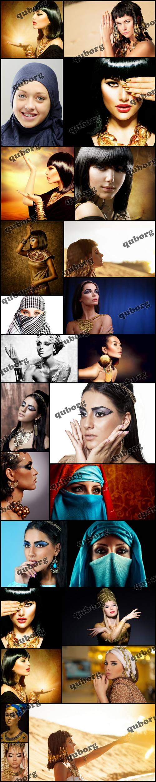 Stock Photos - Egypt Style Woman