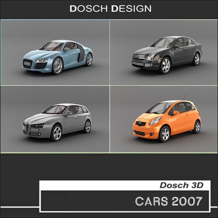 [3DMax] DOSCH DESIGN Cars 2007