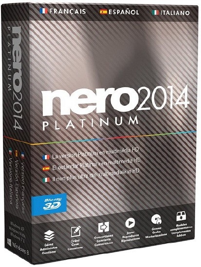 Nero 2014 Platinum 15.0.07100 Final + Content Packs Rus (Cracked)