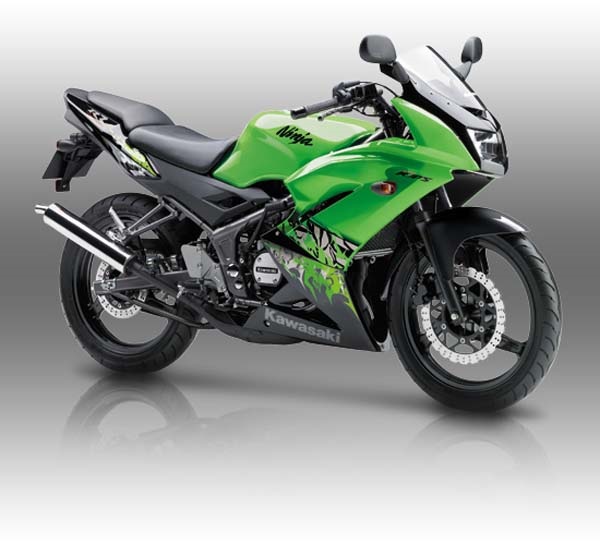 Шпионские фото одноцилиндрового мотоцикла Kawasaki Ninja