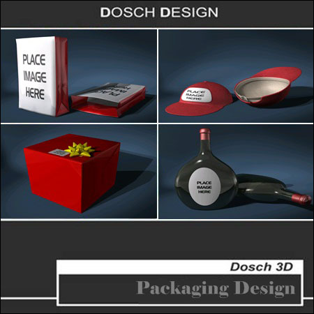 Dosch Design 3D Product Packaging Design V1
