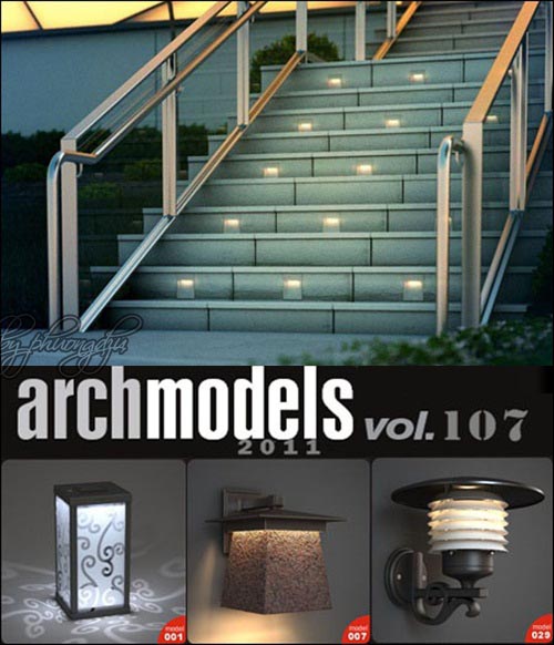 [3d max] 3d Models - Lights - Evermotion Archmodels Vol. 107 (Vray&Textures)
