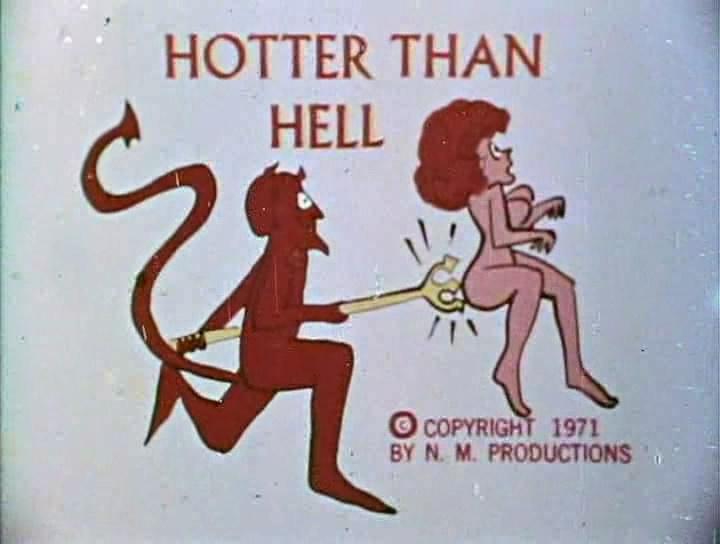 Hotter Than Hell / ,    (Al Mamar, N.M. Productions) [1971 ., Adult, DVDRip]