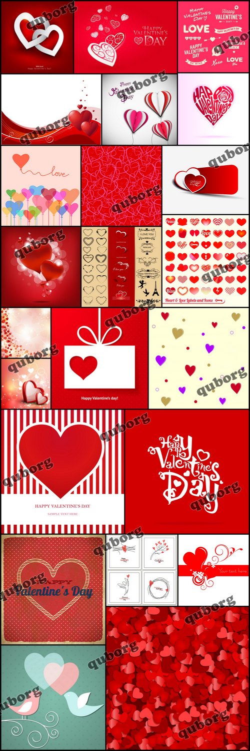 Stock Vector - Valentines Day 5