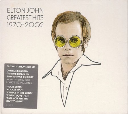 Elton John - Greatest Hits 1970-2002 (3CD) FLAC