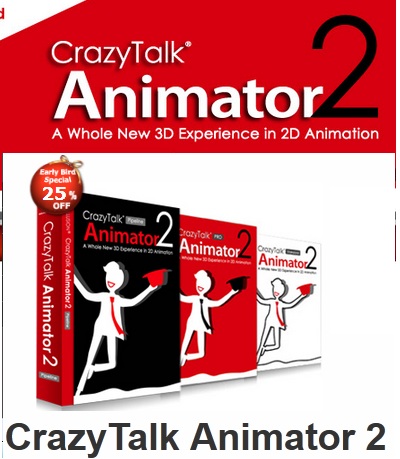 Reallusion CrazyTalk Animator 2 Pipeline + Bonus Pack :February.5,2014