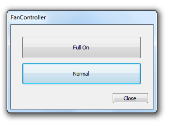Acer fan control