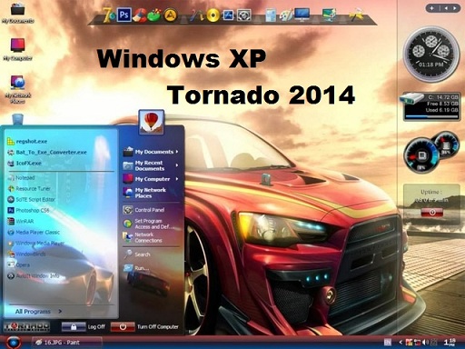 Windows XP Tornado v1.2 2014 [Pre-Activated][MafiaSSS][Team OS]