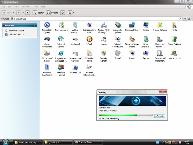 Windows XP Tornado v1.2 2014 [Pre-Activated][MafiaSSS][Team OS]