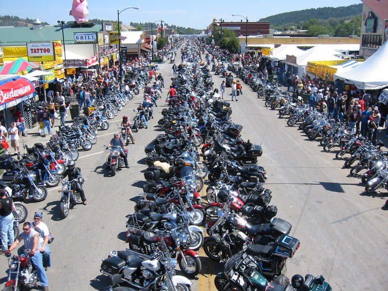 Южная Дакота - самый мотоциклетный штат Америки