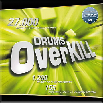 Best Service - Drums Overkill (EXS, HALION, KONTAKT, REASON, WAV)