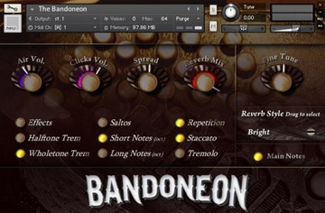 Sampleism - Bandoneon (KONTAKT)