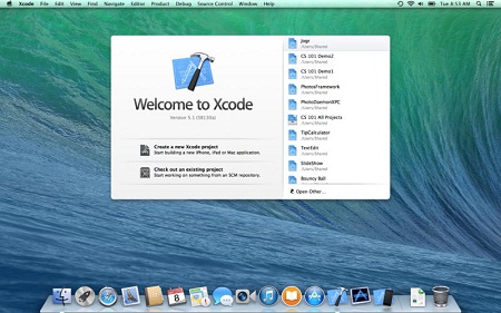 Xcode 5.1 MacOSX-DMG