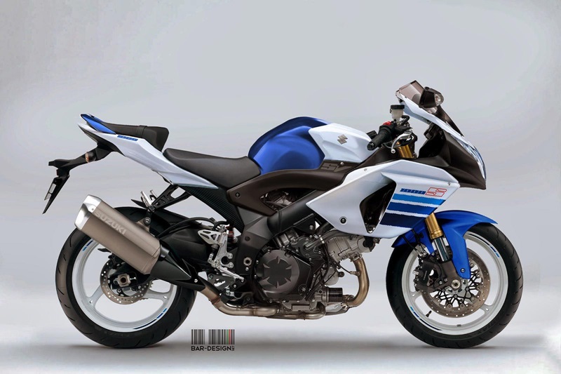 Лука Бар: концепты Suzuki SV1000S/SV1000N