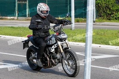 Шпионские фото Ducati Scrambler