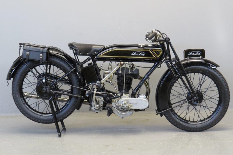 Старинный мотоцикл Sarolea 23M Super Sport 1926