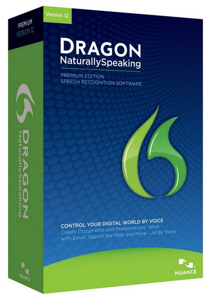 Nuance Dragon NaturallySpeaking v12.5 Premium Edition :14*6*2014